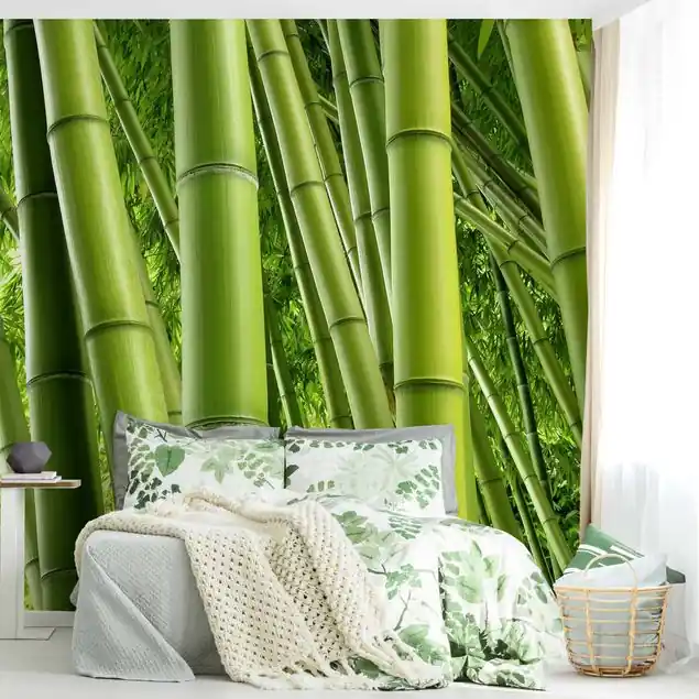 Wochenendangebot Bamboo Trees Fototapete – Vlies Smart