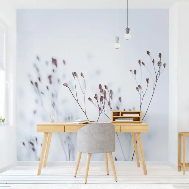 Zartblaue Wildblumen                               Fototapete – Vlies Smart Jetzt Bestellen