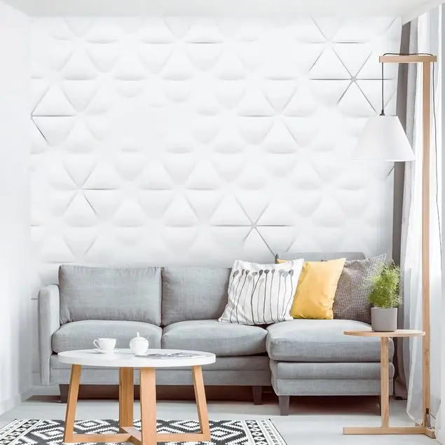 Abstrakte Dreiecke in 3D Fototapete – Vlies Smart Begrenztes Angebot