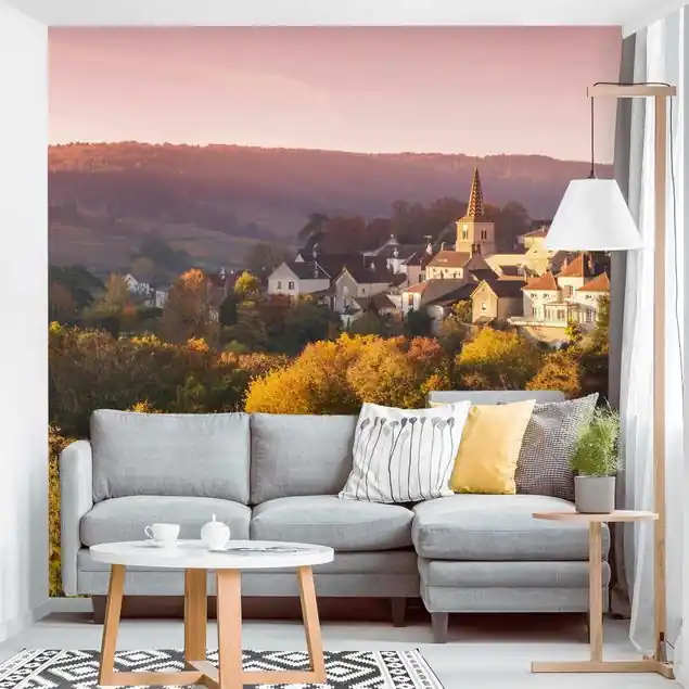 Weinberge in Frankreich Fototapete – Vlies Smart Top-Angebot