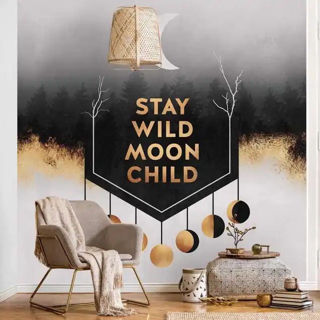 Abverkauf Stay Wild Moon Child Fototapete – Vlies Smart