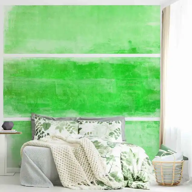 Zertifiziert Colour Harmony Green                               Fototapete – Vlies Smart