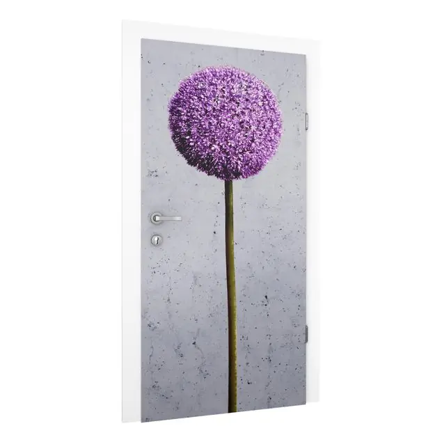 Allium Kugel-Blüten Türtapete Preiswert