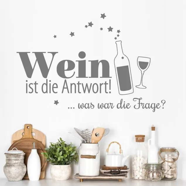 Wein ist die Antwort Preisreduziert