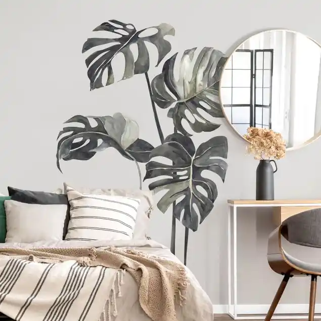 Abverkauf Aquarell Monstera Set XXL