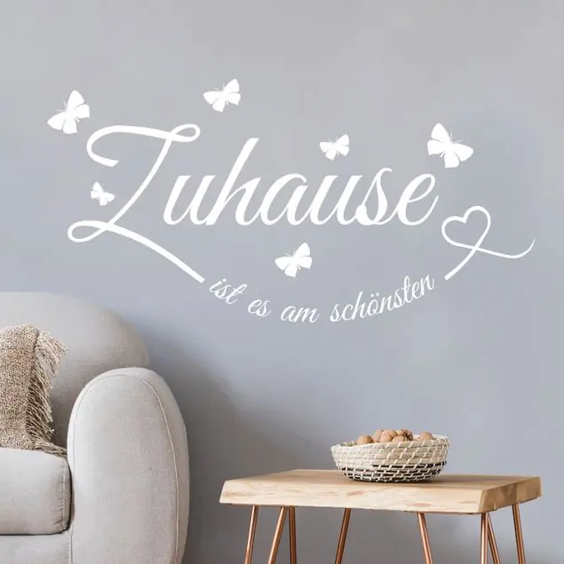 Zuhause ist es am Schönsten Heißes Angebot