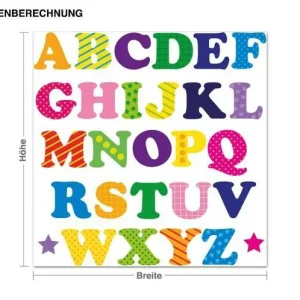 Angebot Buntes Alphabet