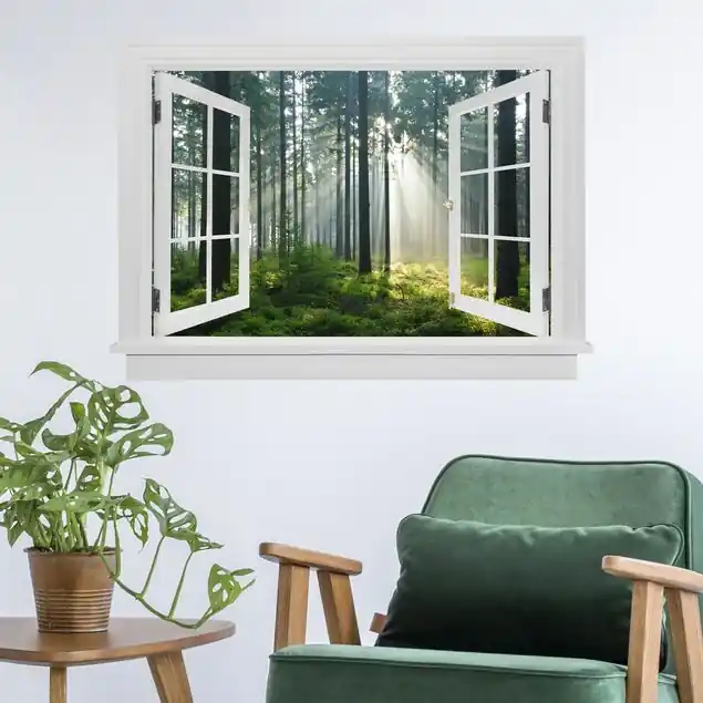 Highlight Offenes Fenster Enlightened Forest