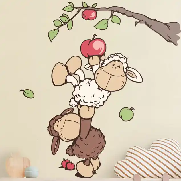 Abverkauf NICI - Lenny und Jolly Mäh pflücken Äpfel