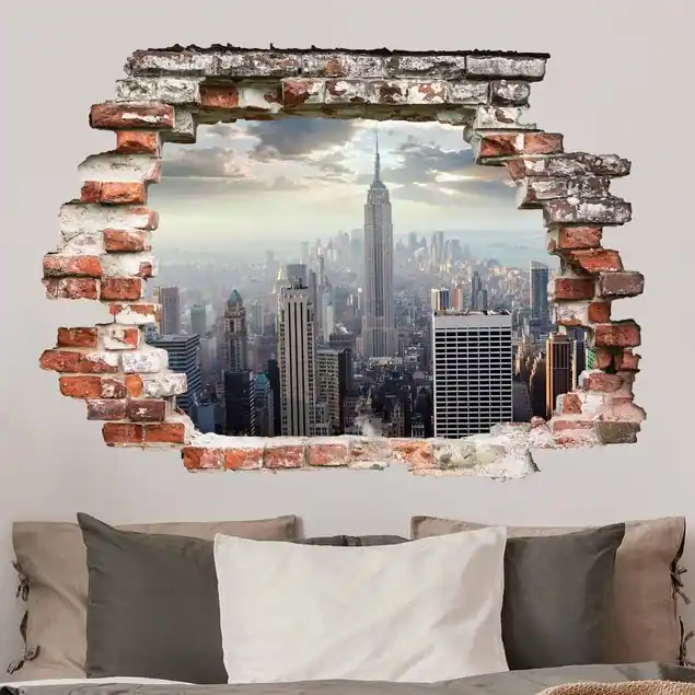 3D Sonnenaufgang in New York Ausverkauf