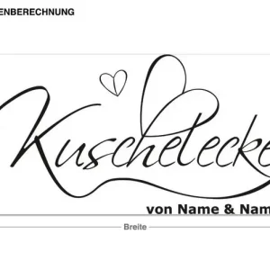 Wunschtext-Kuschelecke Top-Angebot