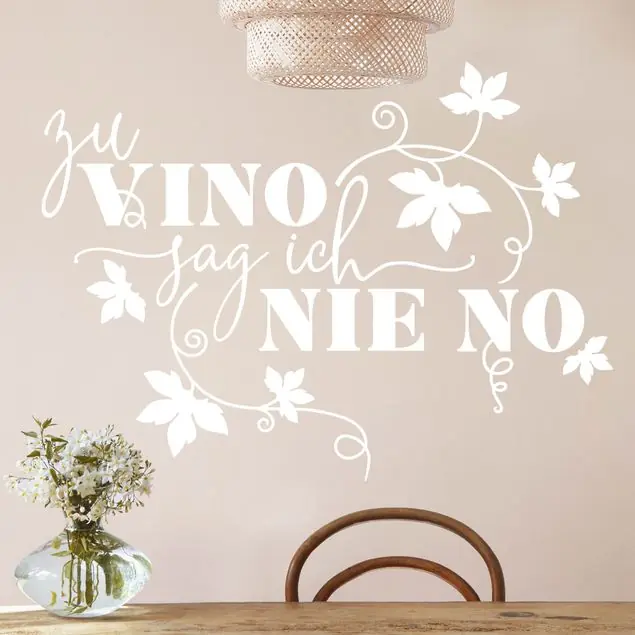 Zu Vino sag ich nie no Garantierte Lieferung