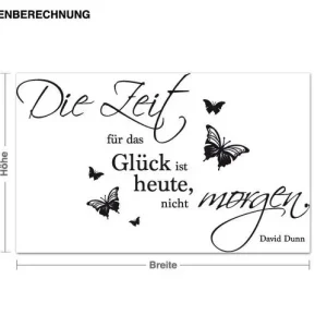 Zeit ist Glück Rabatt