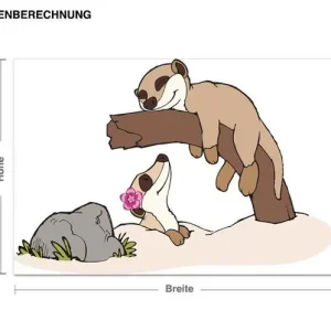 Abverkauf NICI - Meerkat Pärchen