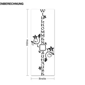 Willkommen zu Hause Kostenfreie Lieferung