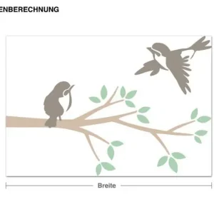 Zweig mit Vögeln Neuheit