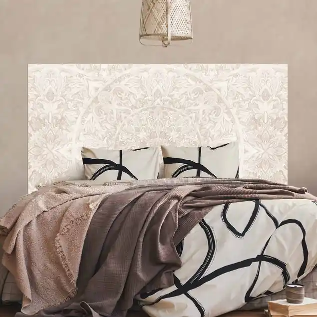 Jetzt Bestellen Mandala Aquarell Muster Ornament beige