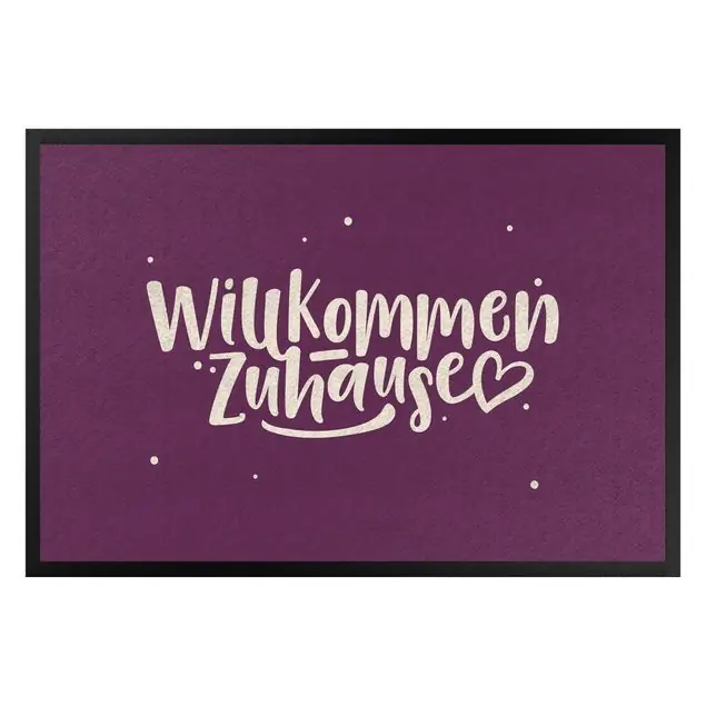 Willkommen Zuhause Herz Sichere Zahlung