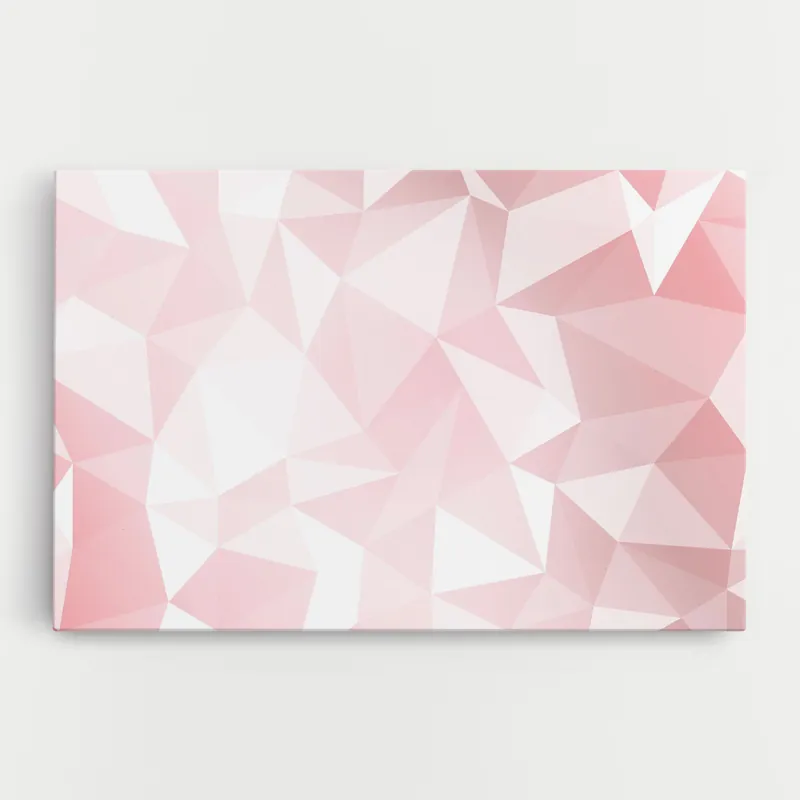 Bestseller Leinwandbild Pink Triangle