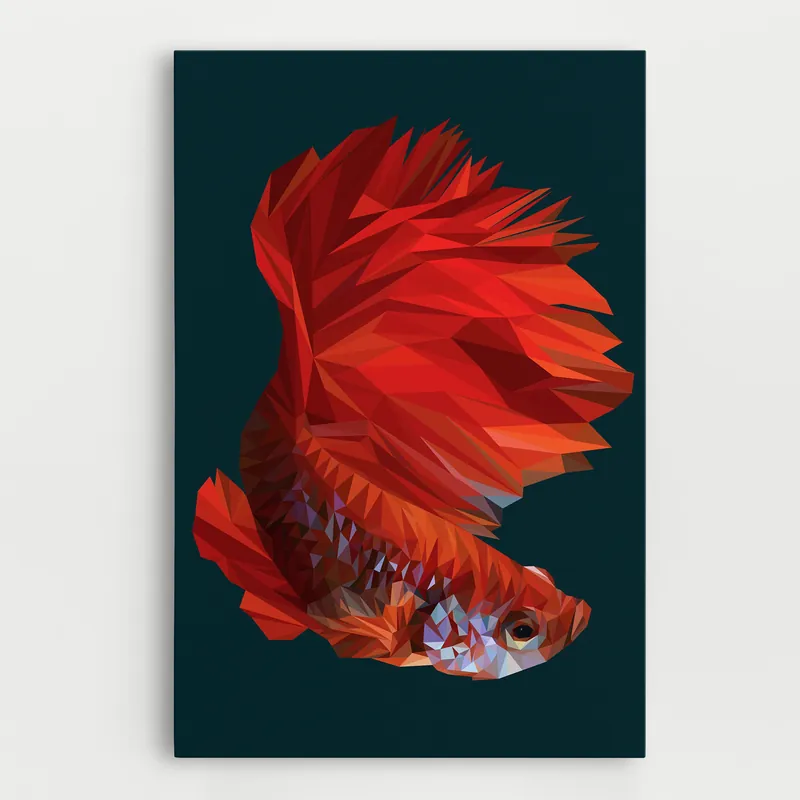 Leinwandbild Orange Fish Top-Seller