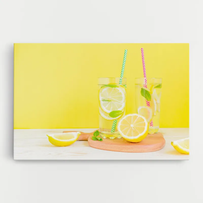 Wochenendangebot Leinwandbild Lemonade