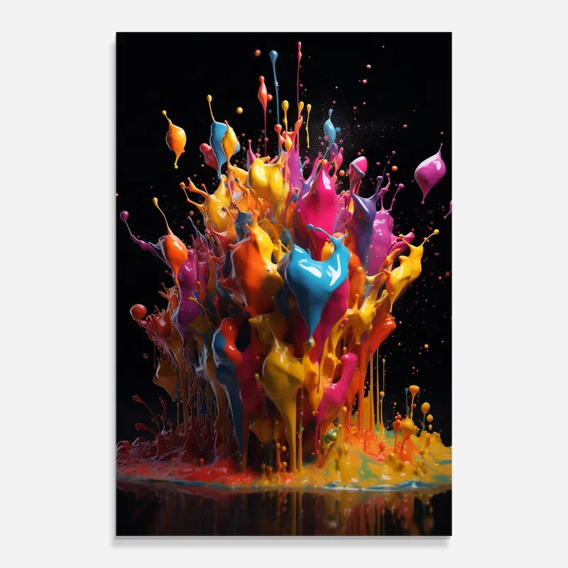 Glasbild Liquid Splashing Top-Angebot