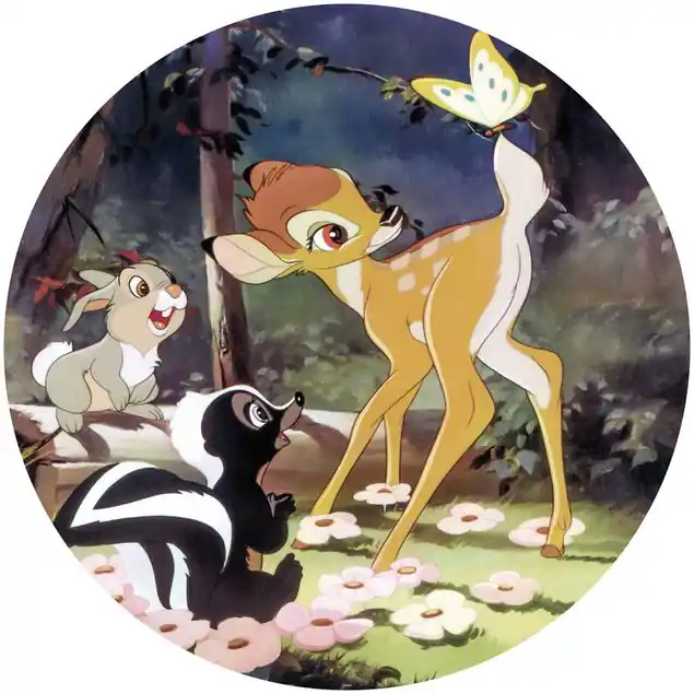 Solange Der Vorrat Reicht Bambi Butterfly                               Fototapete
