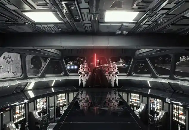 Aktuell STAR WARS Destroyer Deck Fototapete