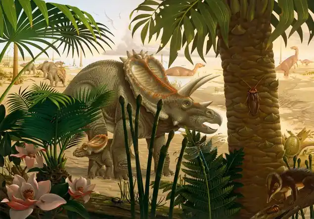 Anchieratops Jungle Fototapete Direktkauf
