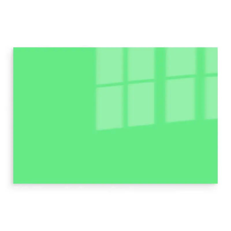 Abverkauf Küchenrückwand Glas Algae Green Hex 64e986