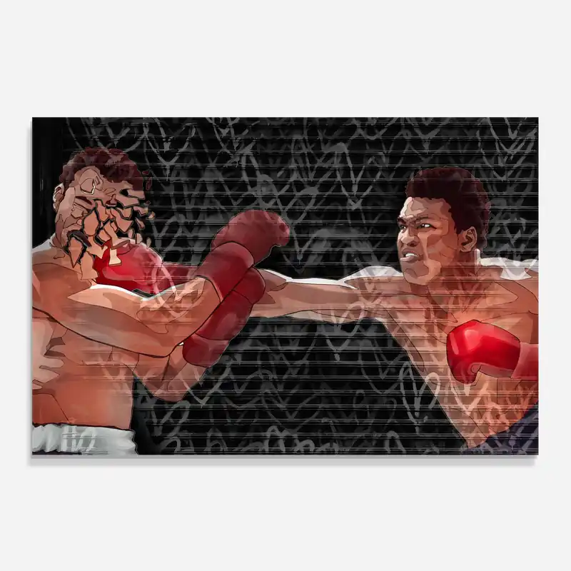 Abverkauf Küchenrückwand Glas Fight Or Break
