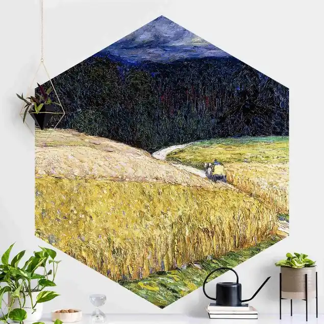 Wassily Kandinsky - Gewitterstimmung                               Hexagon Fototapete Sale