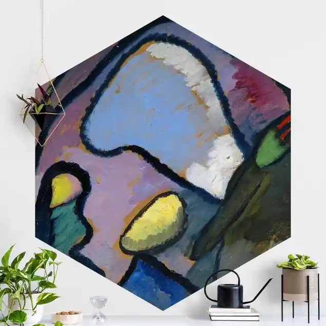Wassily Kandinsky - Improvisation                               Hexagon Fototapete Super-Preis