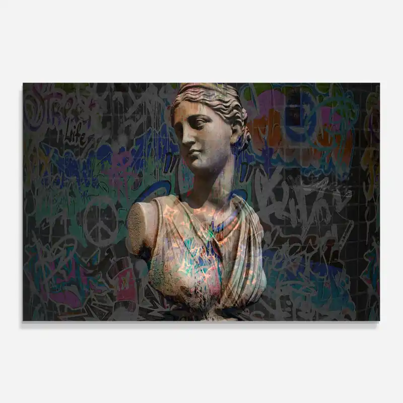 Angebot Küchenrückwand Glas Stone Aphrodite
