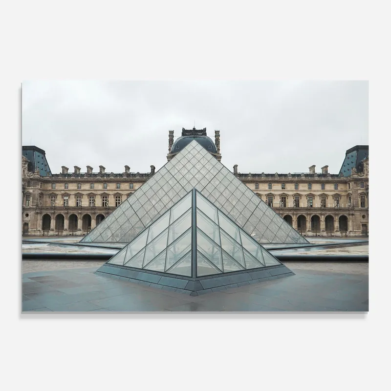 Angebot Küchenrückwand Glas Beautiful Louvre