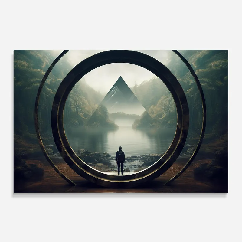Wochenendangebot Küchenrückwand Glas Pyramid World
