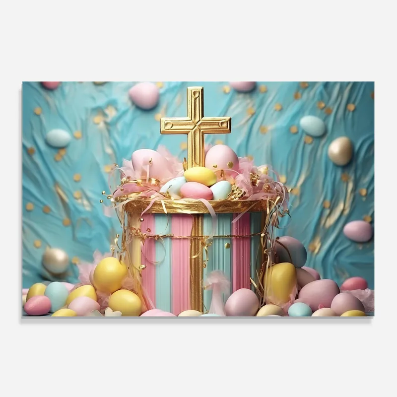 Wochenendangebot Küchenrückwand Glas Easter Egg Decor