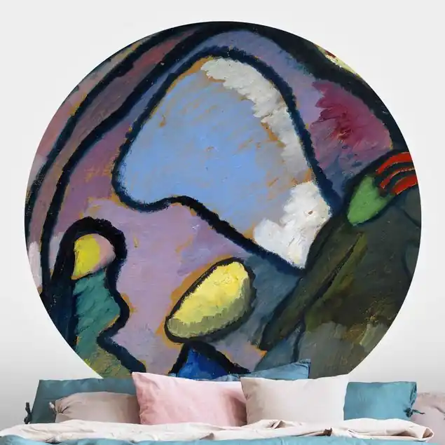 Aktuell Wassily Kandinsky - Improvisation Runde Fototapete