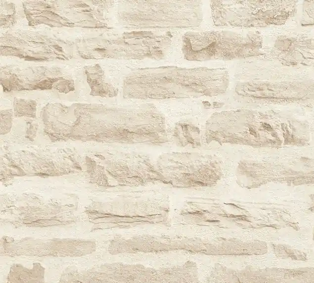 A.S. Création Best of Wood`n Stone 2nd Edition in Beige Creme - 355803 Mustertapete Preisknaller