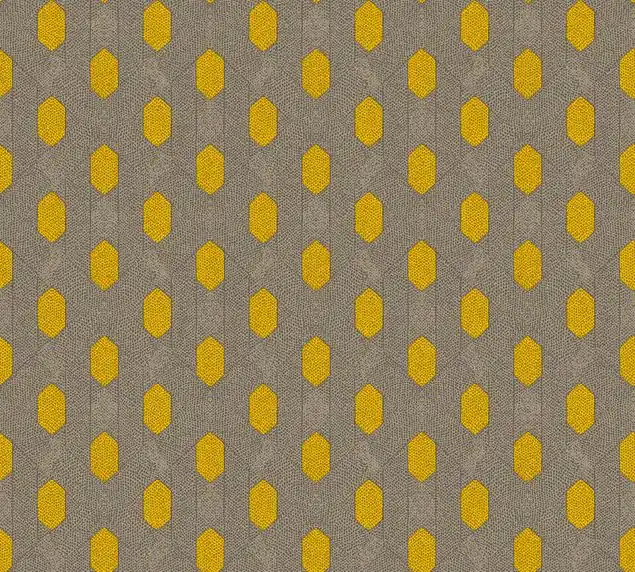 Angebot Architects Paper Absolutely Chic in Gelb Grau Beige - 369732 Mustertapete
