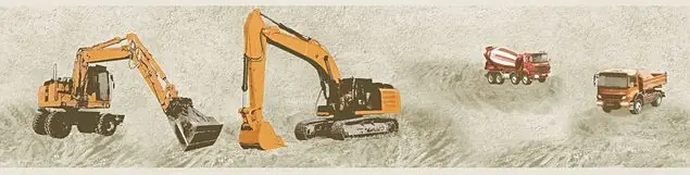 A.S. Création Little Stars in Beige Orange Schwarz - 358712                               Mustertapete Jetzt Kaufen