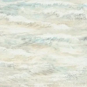 A.S. Création Côte d`Azur in Beige Blau Grün - 354091                               Mustertapete Highlight