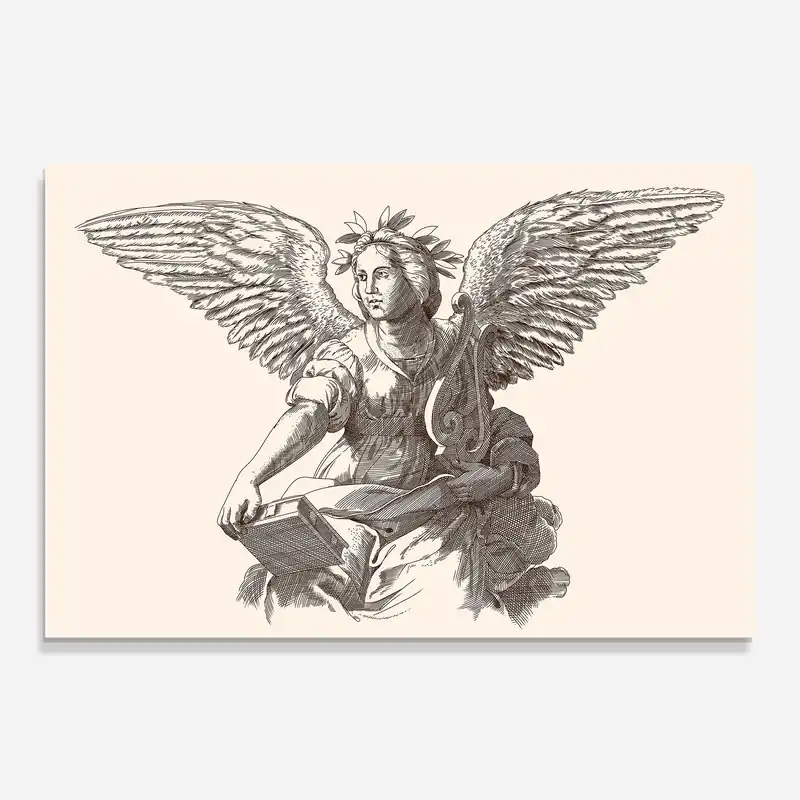 Wochenendangebot Küchenrückwand Glas Brown Line Angel