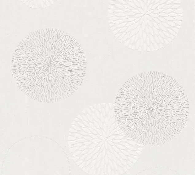 A.S. Création Black & White 4 in Creme Weiß - 937922 Mustertapete Aktuell