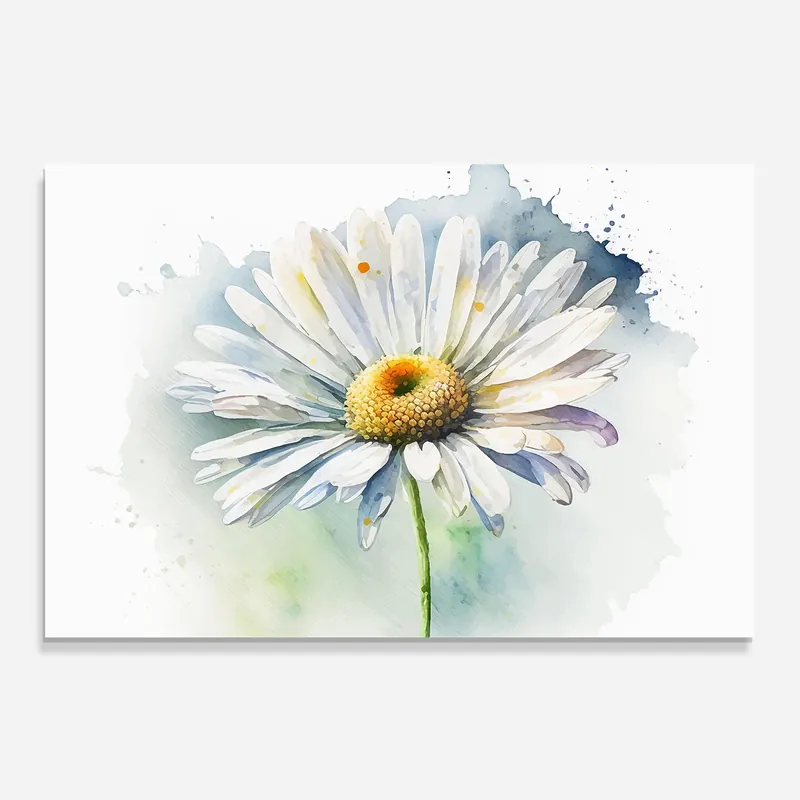 Angebot Küchenrückwand Glas Pretty Daisy Art