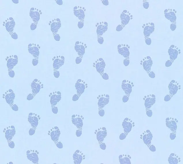 A.S. Création Little Stars in Blau Metallic - 358632 Metallic Mustertapete Kostenfreie Lieferung