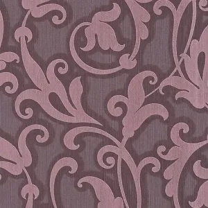 Aktuell Architects Paper Tessuto in Metallic Violett - 954905 Metallic Mustertapete
