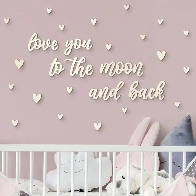 Beliebt Love you to the moon - Herzen