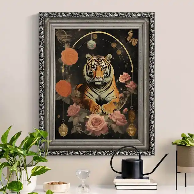Preisreduziert Tiger Universum Collage