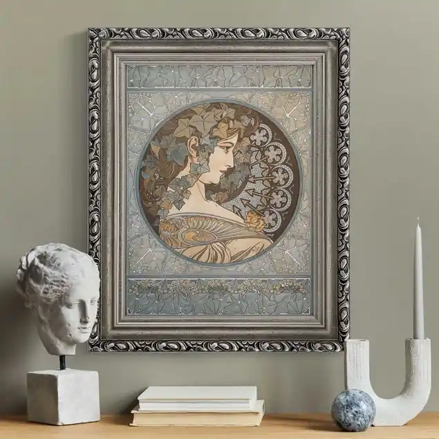 Alfons Mucha - Synthia Gratis Versand